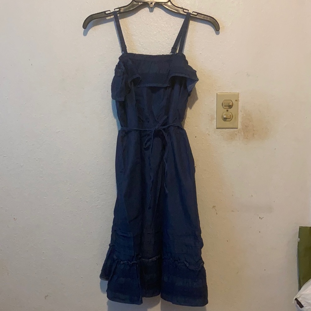 GapKids Denim Ruffle Dress (14-15 Years)